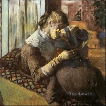 At the Milliner s Edgar Degas Oil Paintings